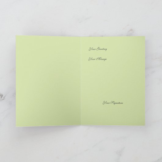 Leprechauun Greetings Karte (Innenseite)