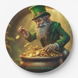 Leprechpapier Pappteller