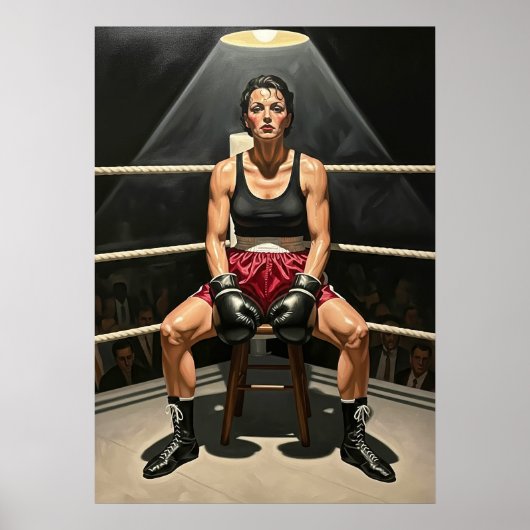 L'ÉPREUVE DE LA BOXEUSE (Das Boxerordeal) Poster (Vorne)