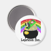 "Lepricon Inc." Magnet1 Magnet (Vorderseite/Rückseite)