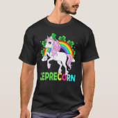 Lepricorn Funny Leprechaun Einhorn Kinder Mädchen T-Shirt (Vorderseite)