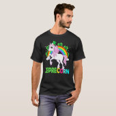 Lepricorn Funny Leprechaun Einhorn Kinder Mädchen T-Shirt (Vorne ganz)