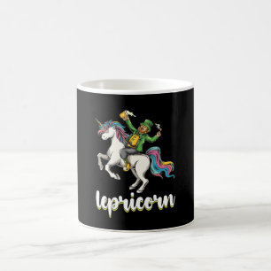 Lepricorn Kobold Einhorn St Patrick's Tag Kaffeetasse