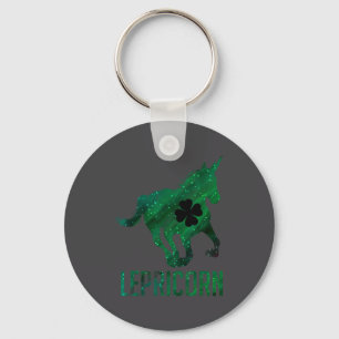 Lepricorn Leprechaun Einhorn Lustig St. Patricks T Schlüsselanhänger