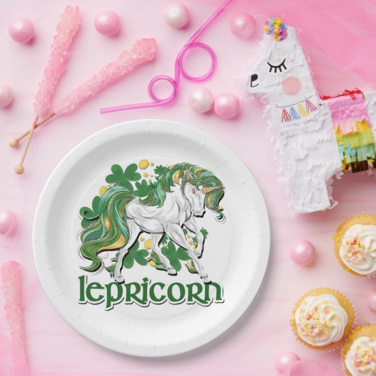 Lepricorn Pappteller (Party)