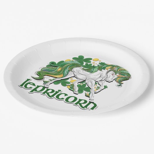 Lepricorn Pappteller (Schrägansicht)