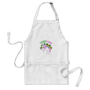 Lepricorn St. Patrick Day   Lucky Rainbow Schürze