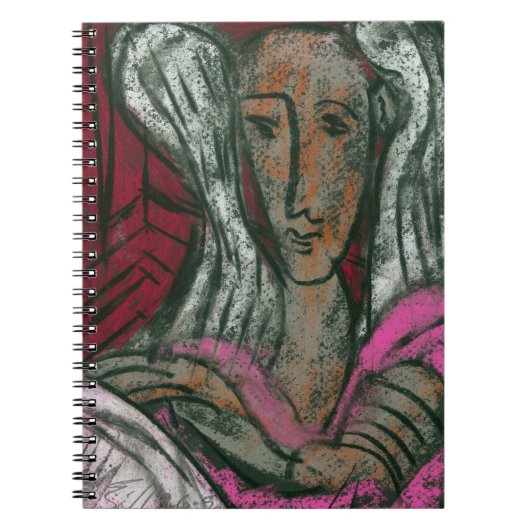 Lepton Healing Angel Notebook Notizblock (Vorderseite)