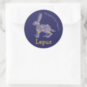 Lepus das Hasen Sternbild Aufkleber (Tasche)