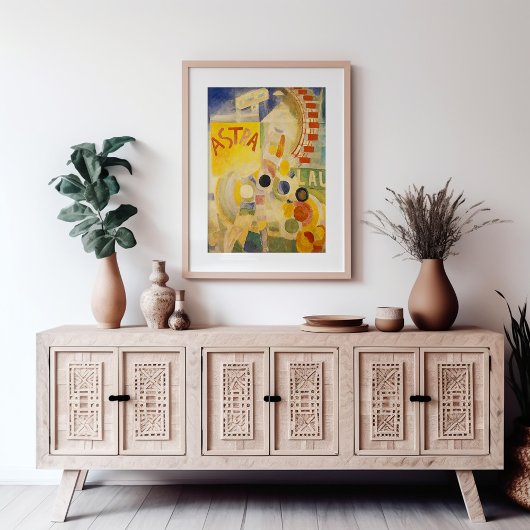 L'Équipe de Cardiff | Robert Delaunay Poster