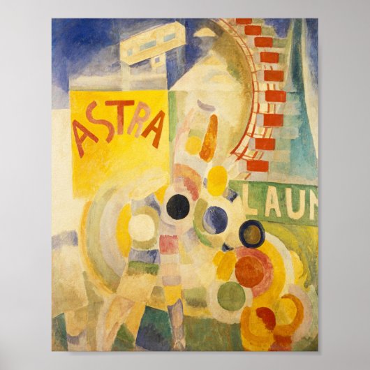 L'Équipe de Cardiff | Robert Delaunay Poster (Vorne)