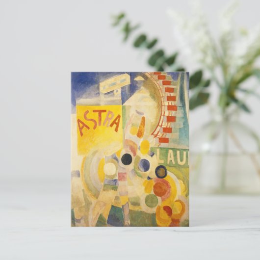 L'Équipe de Cardiff | Robert Delaunay Postkarte (Stehend Vorderseite)