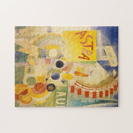 L'Équipe de Cardiff | Robert Delaunay Puzzle (Horizontal)