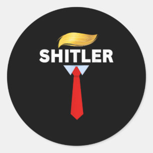 Ler Funny Sarcastic Pun Graphic T-Shirt Adult Humo Runder Aufkleber