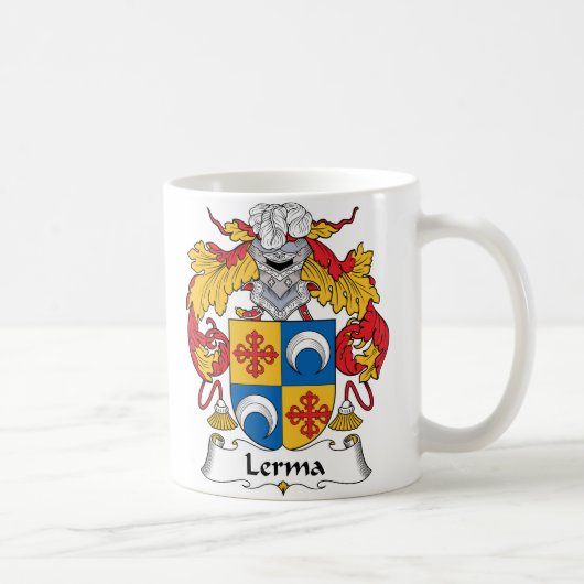 Lerma-Familienwappen Kaffeetasse (Rechts)