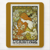 L'Ermitage Art Nouveau Floral Mousepad (Vorne)