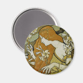 L'Ermitage Art Nouveau Magnet (Vorderseite/Rückseite)