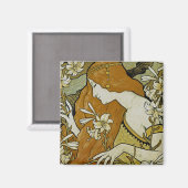 L'Ermitage Art Nouveau Magnet (Vorderseite/Rückseite)