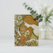 L'Ermitage Art Nouveau Postkarte (Stehend Vorderseite)