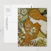 L'Ermitage Art Nouveau Postkarte (Vorne/Hinten)