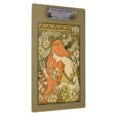 L'Ermitage Französische Jugendfrau im Bereich Blum Klemmbrett (Rechts)