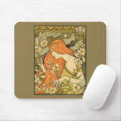 L'Ermitage Französische Jugendfrau im Bereich Blum Mousepad (Mit Mouse)