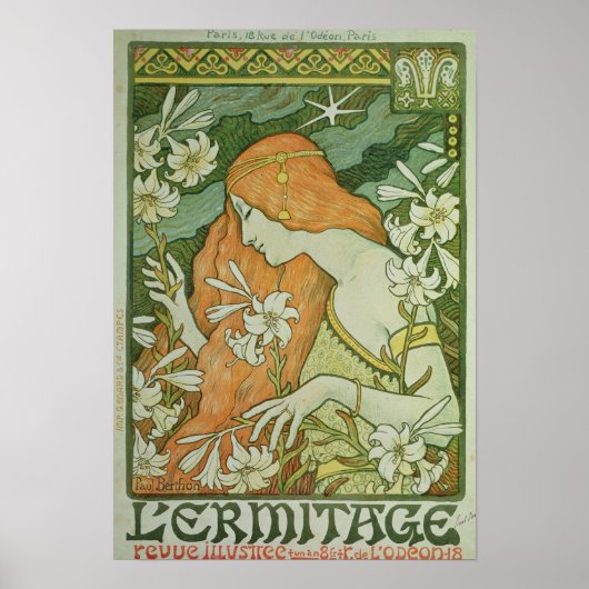 L'Ermitage Poster (Vorne)
