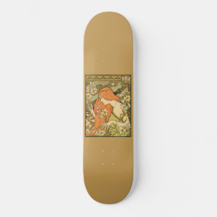 L'Ermitage Woman Field of Blume Französisch Nouvea Skateboard