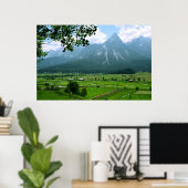 Lermoos Print Poster (Heimbüro)