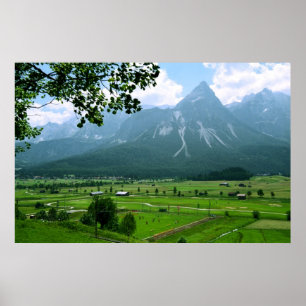 Lermoos Print Poster