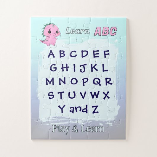 Lerne ABC Spiel & Lernpuzzle Puzzle (Vertikal)