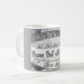 Lerne zu dienen kaffeetasse (Vorderseite Links)