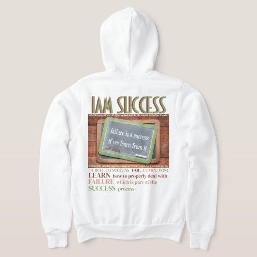 LERNEN AUS VERSAGEN HOODIE (AblageHinten)