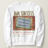 LERNEN AUS VERSAGEN SWEATSHIRT (Design vorne)