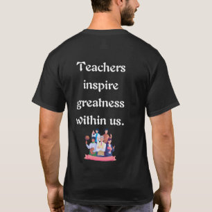Lernen beginnt mit einem Lehrer T-Shirt