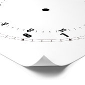 Lernen, das Zeitplaner zu erzählen Poster (Ecke)