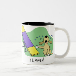 Lernen der Schaukel-Agility-Tasse Zweifarbige Tasse