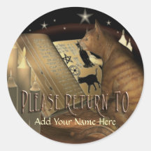 Lernen des Cat Lessons Buchzeichen