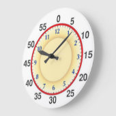 Lernen, die Zeit zu bestimmen Große Wanduhr (Winkel)