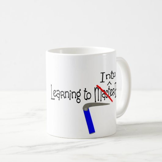 Lernen, intu Beizbrühe zu beherrschen Kaffeetasse (VorderseiteRechts)