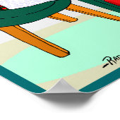 Lernen ist ein Schatz Poster (Ecke)