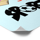 Lernen . . . Komm ins Spiel! Klassenposter Poster (Ecke)