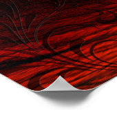 "Lernen, leben, Hoffnung" Inspiration Zitat Poster (Ecke)