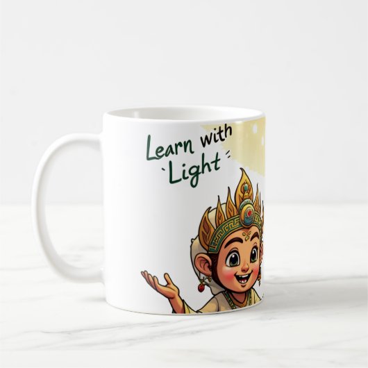Lernen mit Licht Kaffeetasse (Links)