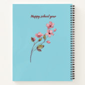 Lernen nimmt das Fluchtgosen-Notebook - Zurück zum Notizblock (Rückseite)