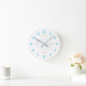 Lernen Runde Wanduhr (Zuhause)