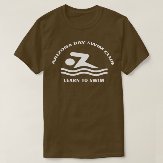 Lernen Sie Arizona Bay Swim Club Sommermode zu sch T-Shirt (Design vorne)