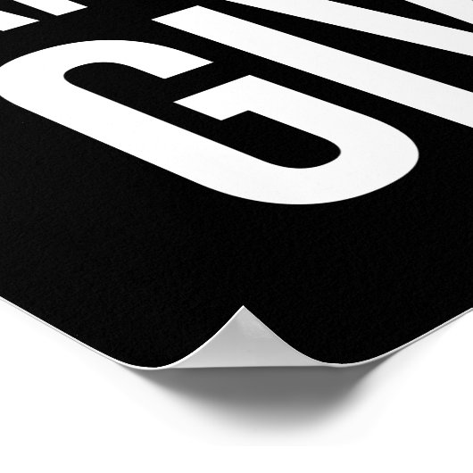 Lernen Sie aus Ihren Fehlern und geben Sie niemals Poster (Ecke)