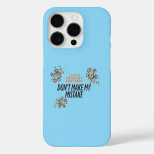 Lernen Sie aus meinem Fehler, meinen Fehler zu mac iPhone 16 Pro Hülle