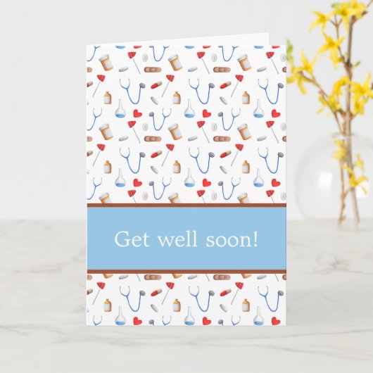 Lernen Sie bald die Karte mit medizinischen Geräte (Gelbe Blume)